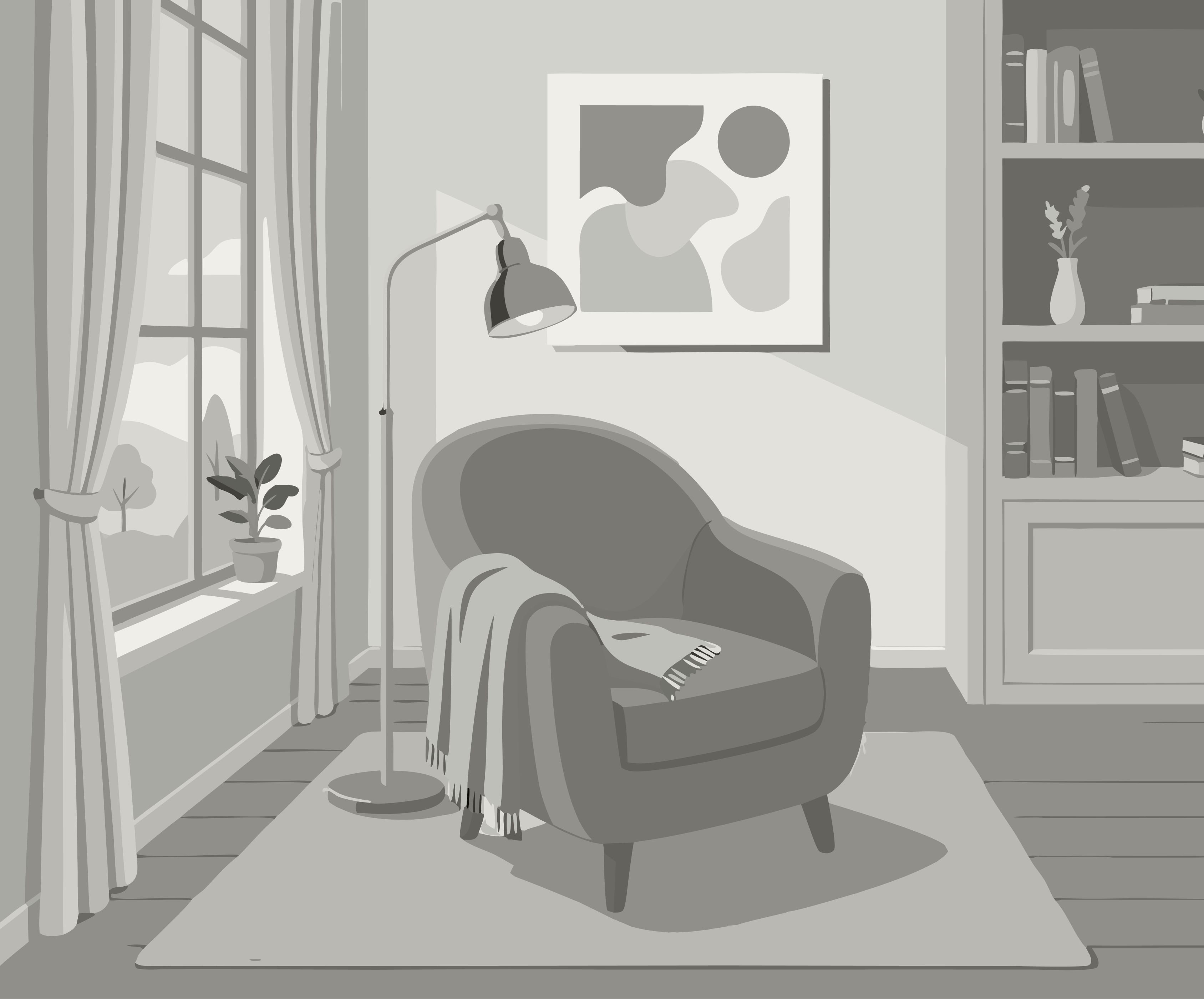 Queen Room - Communications Accessible with Hollywood Sign View